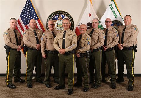 Tulare County Sheriff Promotes Seven