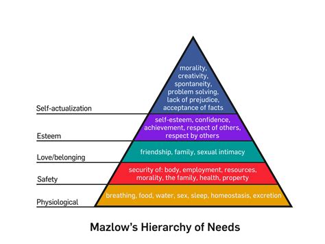 Hierarquia De Necessidades De Maslow Motivacao Piramide Png Images