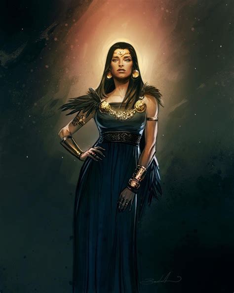 The Norse Goddess Frigg In 2020 Norse Goddess Norse Mythology Art