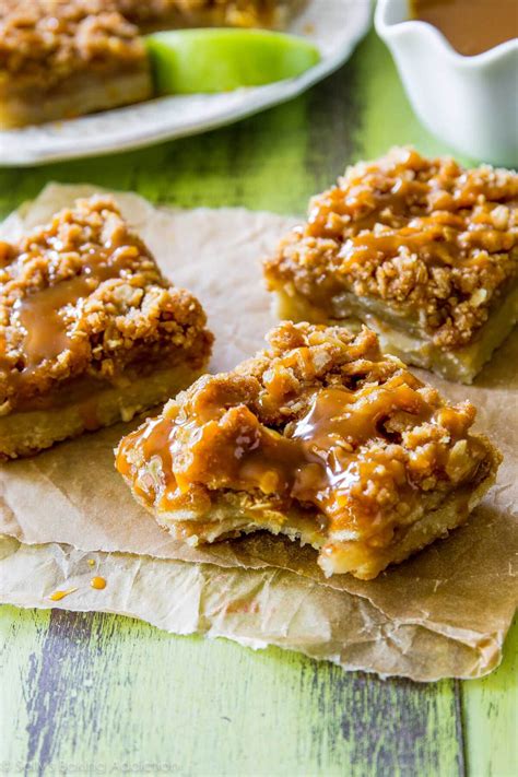 Salted Caramel Apple Pie Bars Sally S Baking Addiction