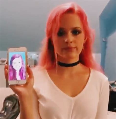 Ava Phillippe Shows Off New Pink Hair As She Gets Dressed Up Like Her