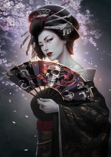 Digital Art Archives Art And Design Geisha Art Fantasy Art Geisha