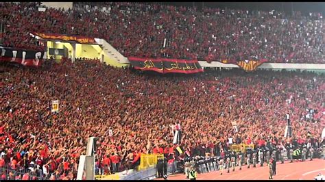 Lewandowski (17' minutes, 85' minutes). Ultras Ahlawy 40000 crazy fans jumping and singing(2) |HD ...