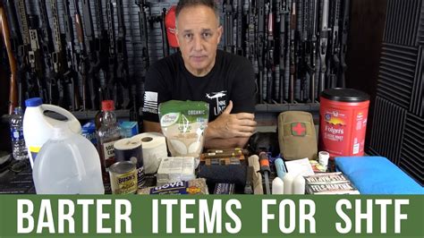 Without having soap to keep not only all of you clean, but particularly your hands clean, it will only be a matter of time before you could get terribly sick. Barter Items for SHTF - YouTube