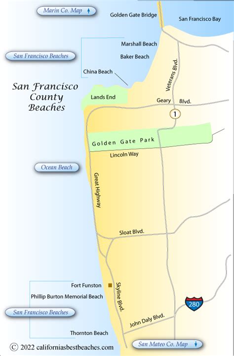 San Francisco County Beaches