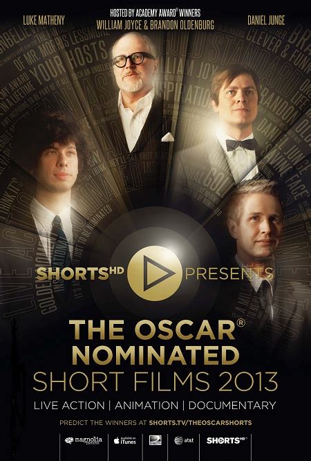 If you don't want to battle the theater crowds, these are the films you can watch from the comfort of your home before the academy awards telecast. Oscar-Nominated Short Films of 2012 - Dodge College of ...