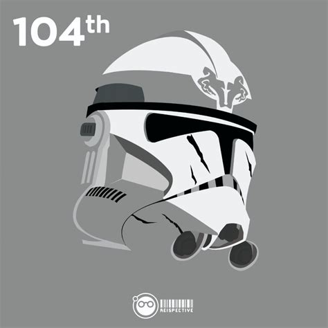 Phase Ii 104th Wolfpack Battalion Clone Trooper Helmet Star Wars