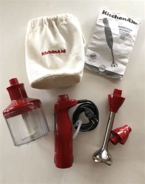 A spectrum of nine speeds expands your creative possibilities: KitchenAid 9 Speed | eBay | Immersion blender, Blender ...
