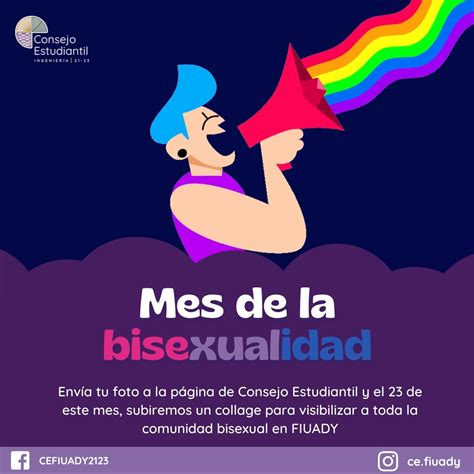 día de la visibilidad bisexual “𝑯𝒂𝒄𝒆𝒓 𝒗𝒊𝒔𝒊𝒃𝒍𝒆 𝒍𝒂 𝒆𝒙𝒊𝒔𝒕𝒆𝒏𝒄𝒊𝒂 𝒅𝒆 𝒍𝒂𝒔 𝒑𝒆𝒓𝒔𝒐𝒏𝒂𝒔 𝒃𝒊𝒔𝒆𝒙𝒖𝒂𝒍𝒆𝒔 𝒆𝒔 𝒖𝒏