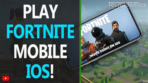 Fortnite can be played on ios devices, including ipad and iphones, as long as you have a stable internet connection. How To Download Fortnite on iOS | Install Fortnite On ...