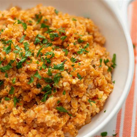 Mexican Cauliflower Rice Delicious Full Flavored Side Dish