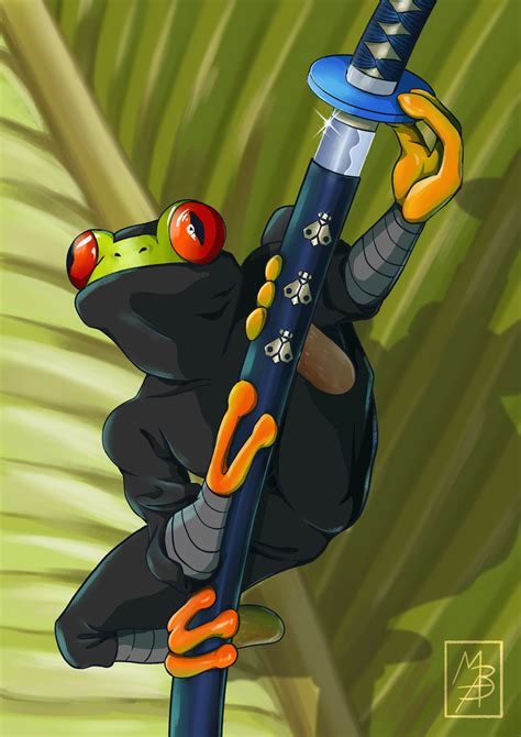 Artstation Ninja Frog