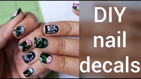 Don't forget nail care with our nail files and clippers. How to Make Nail Decals : DIY - YouTube