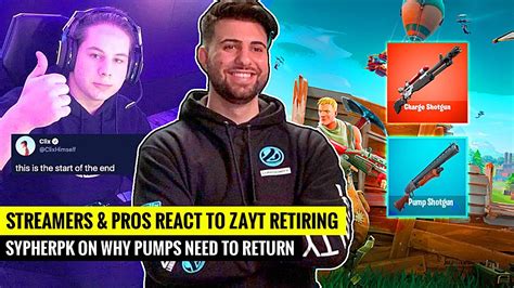 Streamers And Pros React To Zayt Retiring Sypherpk Explains Why The