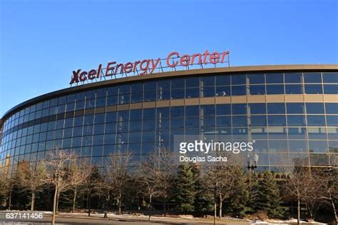 Xcel Energy Center Saint Paul Minnesota Usa High Res Stock Photo