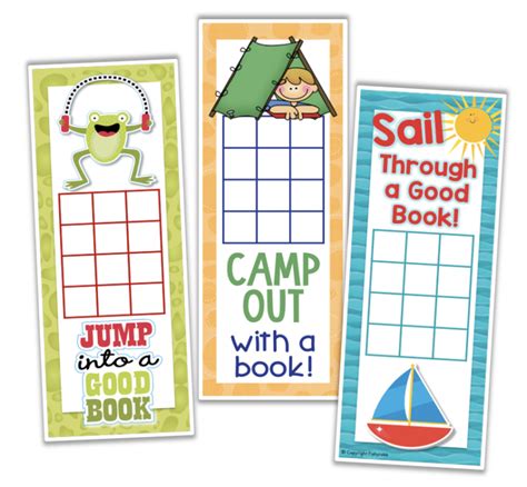 Reading Incentive Chart Bookmarks Made By Teachers