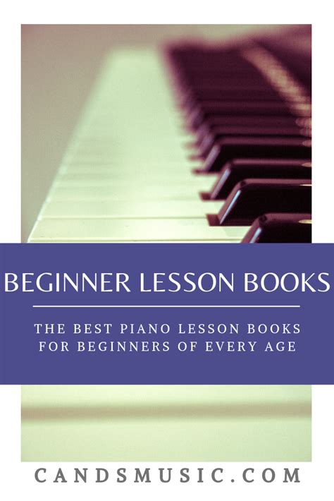 This series of piano lessons is perfect for beginners. Beginner Piano Lesson Book Library | Beginner piano ...