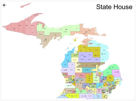27 Michigan Congressional Districts Map - Online Map Around The World