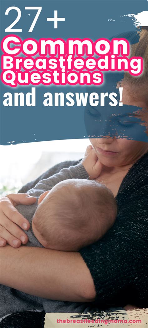 Common Breastfeeding Questions And Answers The Breastfeeding Mama