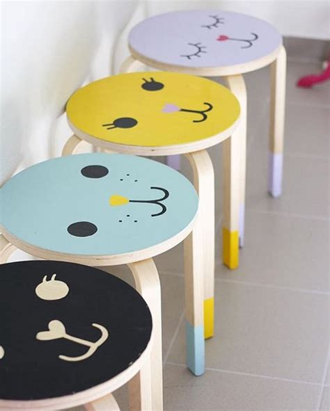 Easy Ikea Stool Hacks And Makeovers For The Nursery Mum
