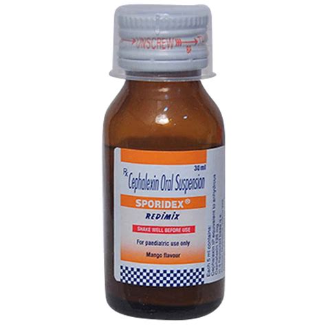 Sporidex 125mg Syrup Uses Side Effects Price Apollo Pharmacy