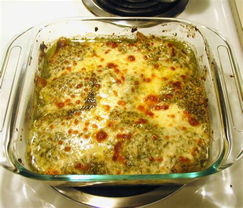 A Starch Free Cookbook Homemade Pesto And Baked Pesto Chicken