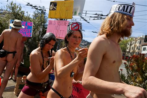 Nude Activists Strip For Body Freedom Sfbay