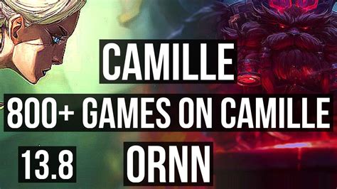 Camille Vs Ornn Top M Mastery Solo Kills Games