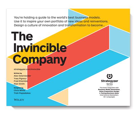 Strategyzer The Invincible Company Innovation Books Business Books