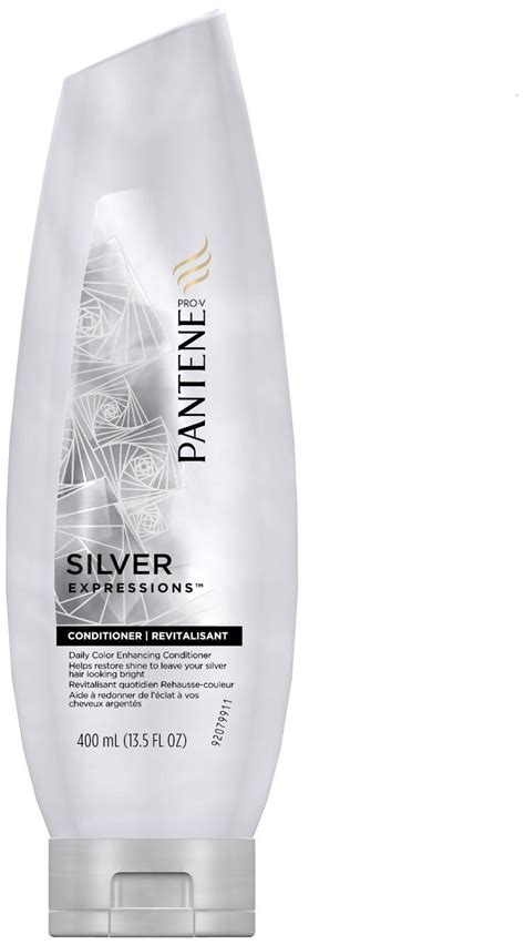 Those willing to embrace their grays (and even opt for the silvery hue on purpose) and those who are not. Pantene Pro-V Silver Expressions Daily Color Enhancing ...