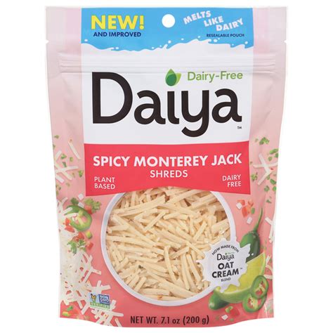 Save On Daiya Dairy Free Spicy Monterey Jack Shreds Plant Based Order