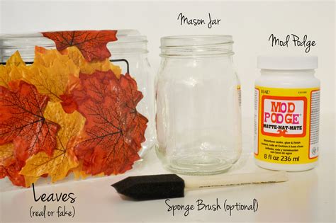 diy autumn mason jars do it yourself ideas and projects