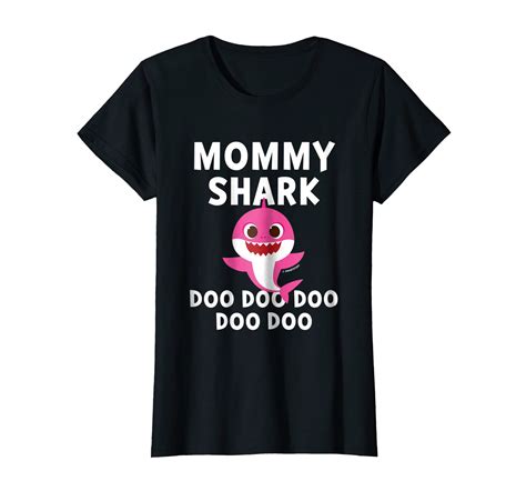Womens Pinkfong Mommy Shark Official T Shirt Anz Anztshirt