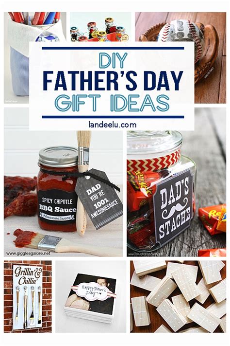 There is something about those handprints, those scribbles, those photos that capture your sweet little one at the age they are right now. 21 DIY Father's Day Gifts to Celebrate Dad - landeelu.com