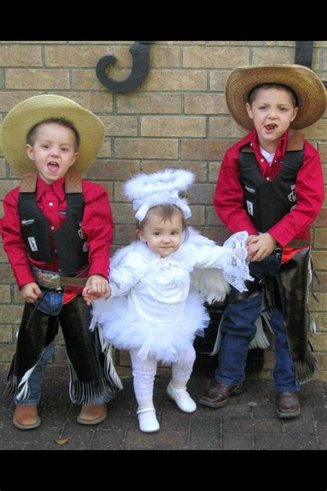 Cowboys And Angel Siblinggroup Halloween Costume Dustinlynch