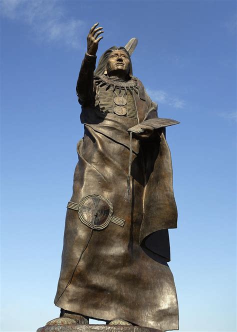 Chief Standing Bear Statue Oklahoma Photograph By Ann Powell Pixels