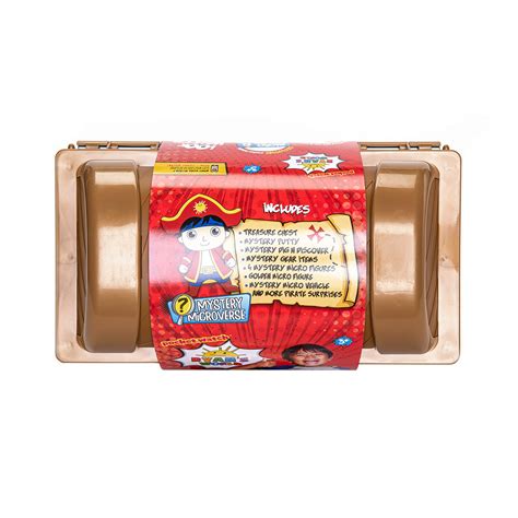 RYAN'S WORLD Cap’n Ryan’s Micro Mystery Treasure Chest, All-New
