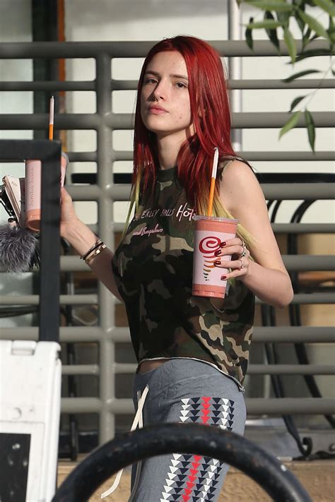 Bella Thorne With New Red Hair 04 Gotceleb
