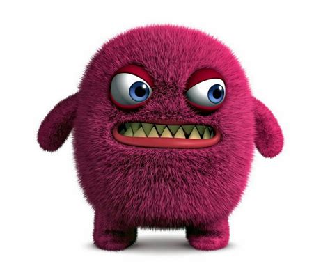 Mad Fuzzy Monster Monster Characters Cute Characters Cute Anime
