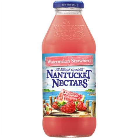 Nantucket Nectars Watermelon Strawberry Juice 16 Fl Oz Harris Teeter