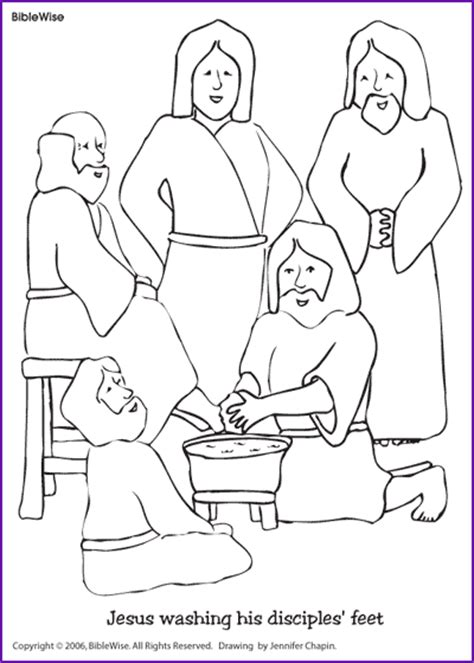 Add to cart quick view. Coloring (Jesus Washing Disciples Feet) - Kids Korner ...
