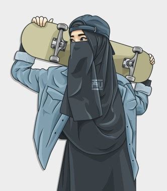 Download musik, download mp3 mudah dan cepat. Kartun Wanita Muslimah Hitam Putih - 444X444 - Download Hd ...