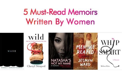 5 Must Read Memoirs Written By Women Bookglow