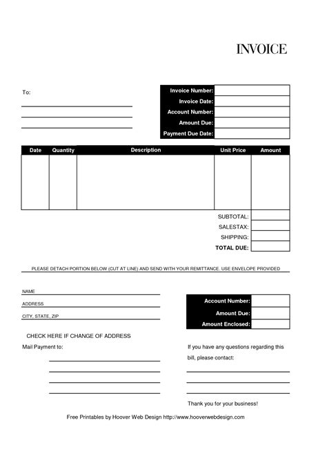 Generic Invoice Template Free Invoice Template Ideas Generic Invoice Template Invoice Example