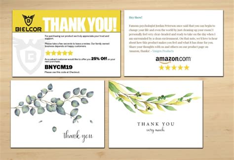 Design A Thank You Card By Mintcreations Fiverr