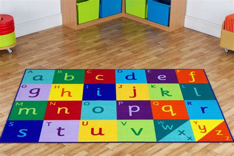 Kids Alphabet Coloured Rugsize 200 X 133cm