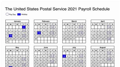 Usps Pay Period Calendar 2021 2021 Pay Period Calendar The Vindicator The Leave Year Always