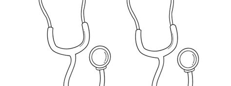 Stethoscope Template Medium