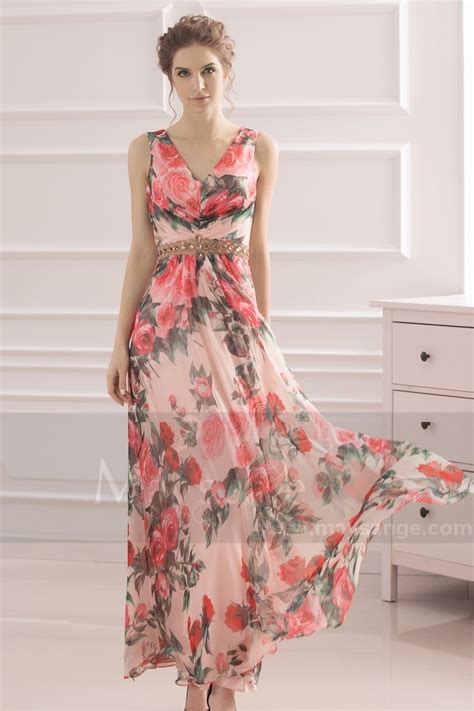 Long Floral Evening Dresses Fashion Dresses