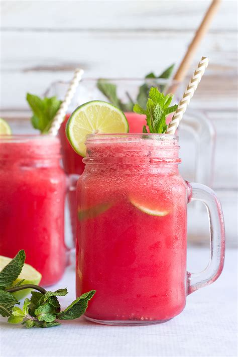 Drinking tequila is good for bone health. Refreshing Prosecco & Tequila Watermelon Cocktails - Sprinkle of Green